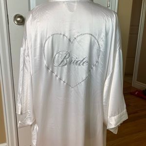 Sexy BRIDAL robe from Victoria Secret.